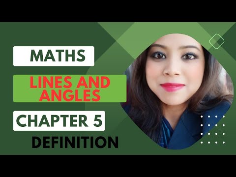 LINES AND ANGLES -chapter 5th Definition!! class7th #linesandangle #cbse #maths