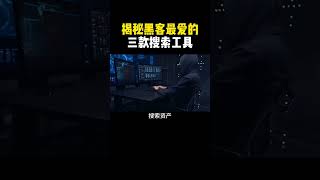 黑客最爱的三个搜索引擎！ #hacker#计算机 #黑客 #网络安全