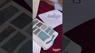 1000 year old color #Indigo #indiantextiles #textiledesigner #designinspiration #indigoblue