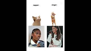 RAPPER(DOECHII)🖤 SINGER(ARIANA GRANDE)🖤🖤🤍🤍🤍WHO IS THE BEST?#edit #doechii #arianagrande🖤🤍🤍🤍