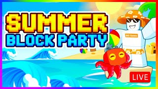 🔴 SUMMER BLOCK PARTY in  Pet Simulator 99 PS99 | #PetSimulator99 #roblox #petsim99