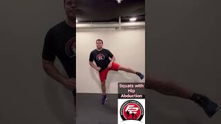 Squats with Hip Abduction #e2empowerment #legexercises #hipexercises #hipstrength