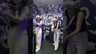 Our ultra-immersive VR ARENA XR BATTLEFIELD doesn’t just trick your eyes!#XRBATTLE  #vrgame