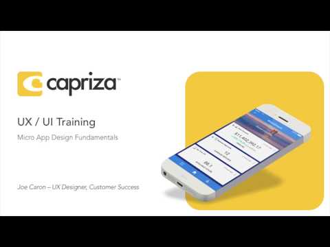 UX/UI Training Part 1