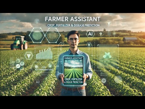 🌱 AI-Powered Farmer Assistant | Flask Web App for Crop, Fertilizer & Disease Prediction