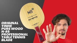 Original Milky way Yinhe pure wood N-8s professional table tennis blade for beginner table tennis