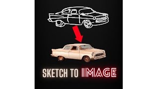 Sketch to image in 1 click #tips #tips #tools #viral