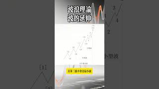 波浪理論，波的延伸  #台股 #股市 #股票 #股票教學 #股市分析 #投資