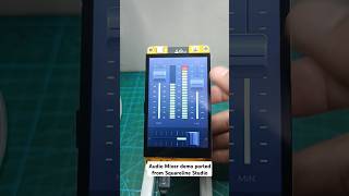 ESP32 CYD LVGL Audio Mixer Demo ported to EEZ Studio #arduino #esp32 #esp8266 #lvgl #arduinoproject