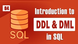 Introduction to  SQL command groups DDL AND DML | Absolute for Beginners in 2024 | Webroj