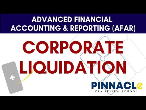 AFAR: CORPORATE LIQUIDATION