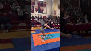 The Adrenaline Rush is Too Good🔥 #gymnastics #flips #backflip #acrobatics #sports