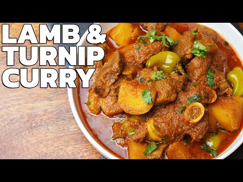 Ghosht Shalgam | Lamb & Turnip Curry Recipe