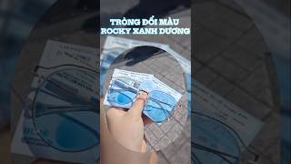Tròng đổi màu Rocky xanh dương ngăn tia UV - Mắt Kính Âu Việt  #eyewear #sunglasses #trongkinh