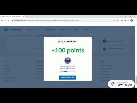 Knowledge Basics for Lightning Experience -Quiz