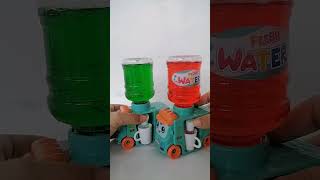 Satisfying asmr of cute water dispenser toy quick review #satisfying #cutetoys #waterdispensertoy