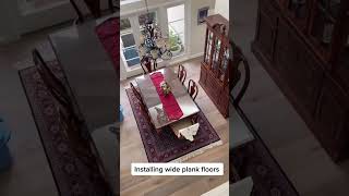 Wide Plank Floors #hometrends