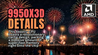 AMD 9950X3D CPU Details #amd #9950x3d #cpu #gaming @3DGAMEMAN