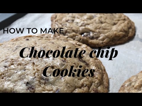 How to make chocolate chip cookies
