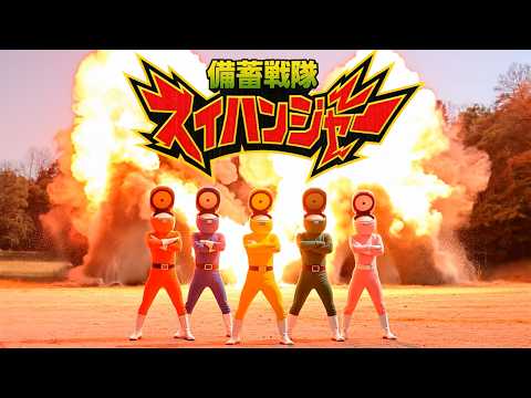 Opening theme for AI-created hero "Biki Sentai Suihanger"