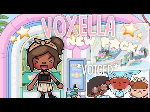 Performing At VOXELLA! *New pack*🎶👩‍🎤🎤 || 🔊VOICED || Toca Life Update