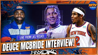 Deuce McBride Talks Mike Brown, Jalen Brunson, & Knicks Redemption Season