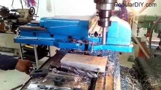 PopularDIY.com DIY Mini CNC แกน Y axis มาดูวิธีสร้างมินิซีเอ็นซีกัน