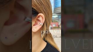 #時尚 #時尚穿搭 #簡約風格 #簡約 #純銀 #飾品 #飾品推薦 #飾品店 #accessories #jewellery #耳骨夾 #耳環 #耳環飾品