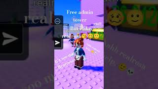 Realrosaaaa helpp😐☠️✨ #roblox #realrosa #freeadmin #towerofeasy