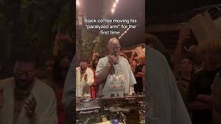Amazing Blackcoffee at Santanna Mykonos 2025 #electronicmusic  #blackcoffee #dj