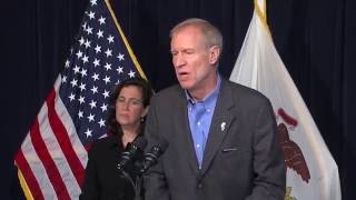 Gov  Rauner Press Conference on School Funding Reform