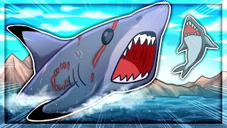Destroying The ENTIRE OCEAN With A Level 500 Shark in Feed And Grow Fish