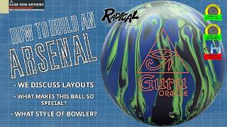 @RadicalBowling 's new Harbinger of Hook, the Guru Oracle! #Ft. Lane Side Reviews HTBAA EP: 7