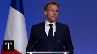 Macron Says No Element Of Legality Regarding US Strikes On Iran Nuclear Facilities