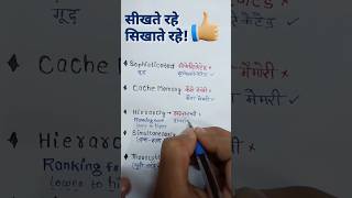 ❌Mispronounced words#Cache#Hierarchy#Simultaneously#Thoroughly#viralshorts #shorts #viralvideo