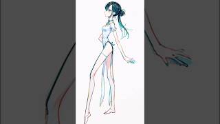 チャイナドレス？ #aiart #ai #shorts 音楽: Number One (feat. Lena van Woods)ミュージシャン: BZMT