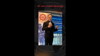 AI and Sales Tech are tools NOT strategy - Keynote AI Speaker Shane Gibson