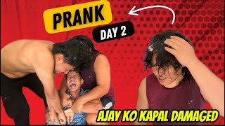 PRANK WAR RESUMED | AJAY KO KAPAL DAMAGED | KAMMU KO LAPTOP HARAYO