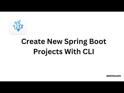 Using Spring CLI To Create New Spring Boot Project