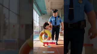 Kid, you can go to the children only swimming pool #funny