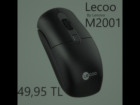 Lenovo Lecoo M2001 Wireless Mouse | Lenovo Lecoo M2001 Kablosuz Mouse