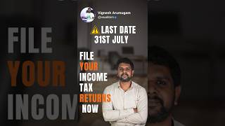 File Your Tax before 31st July 2024 | #incometax Vauditors #taxseason2024 #income #savetax #2024