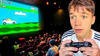 jugué al POU en el cine xdd