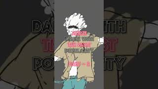 ANIME DANCE WITH THE MOST POPULARITY PART - 2 #anime #animeedit #edit #animedance