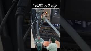 Cpu was like thats not my job buddy #pcgaming #pc #gaming #pcgaming