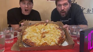 MICHIGAN'S BIGGEST DEEP DISH TEAM PIZZA CHALLENGE | MAN VS. FOOD