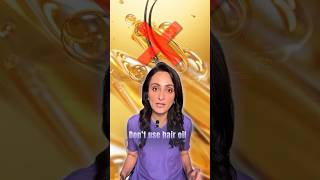 Don’t use hair oil if you have these | dermatologist explains