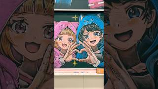 このYouTuberは誰でしょう？　#黒板アート #チョークアート #chalkart #ちろぴの