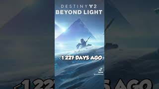 when did you start! #destiny #destiny2 #thefinalshape