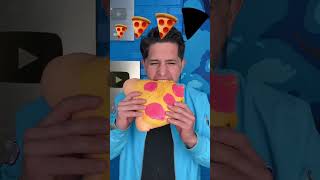 Gient Freeze Fizza candy #pizza #satisfying #challenge #food #funny #trendytreats #freezedried #tod